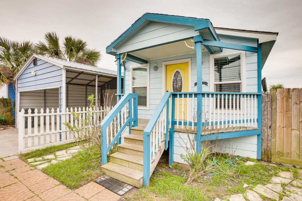 Galveston Cottage About 1 Mi To Beach Pet Friendly! Exterior photo